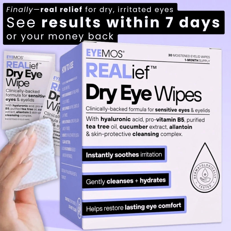 REALief™ Dry Eye Wipes | 30